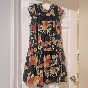 Beautiful floral dress.